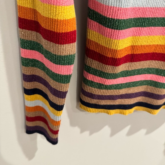 Boden Matilda Sparkle Jumper in Multi Stripe, Size 12 - Picture 9 of 14